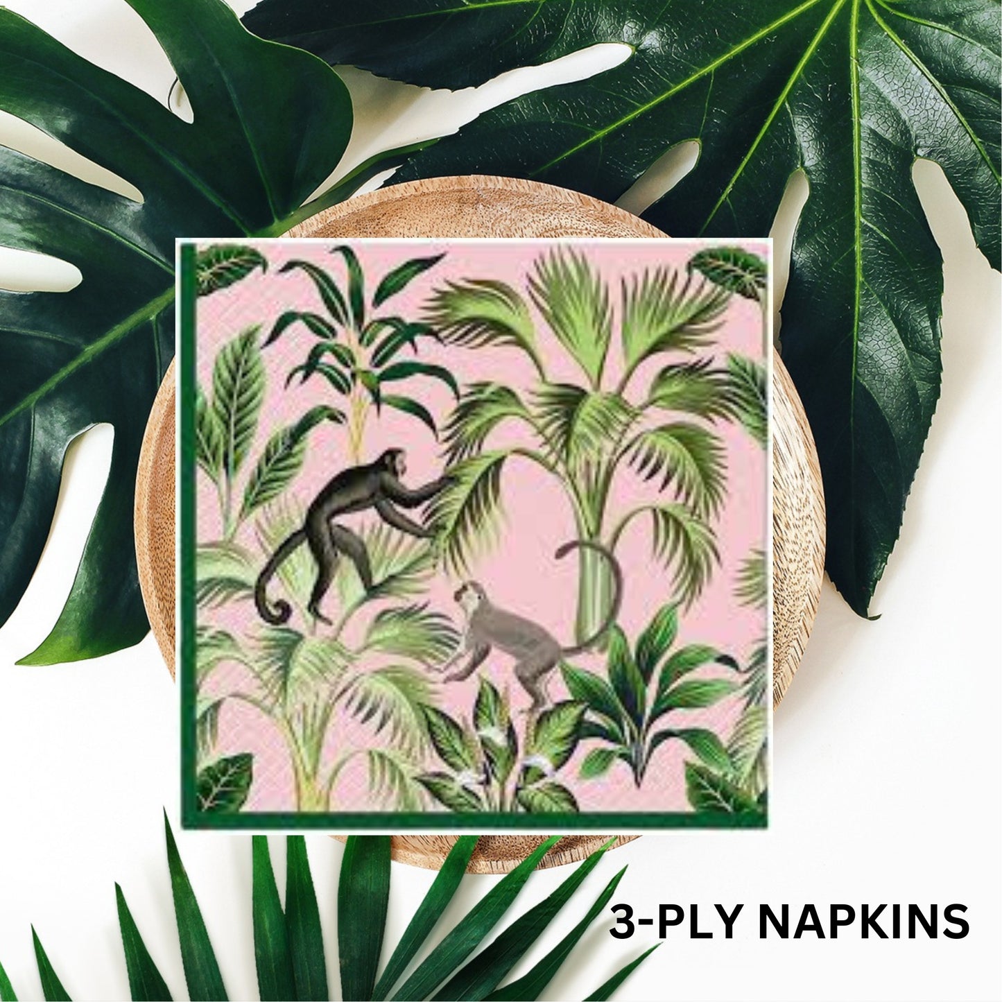 Animals Party Napkins: 20 Count, Eco-Friendly Decor #1099