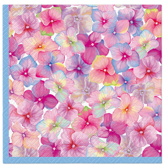 Flowers Napkins Decorative Floral Explosion Paper Decoupage Napkin #5304