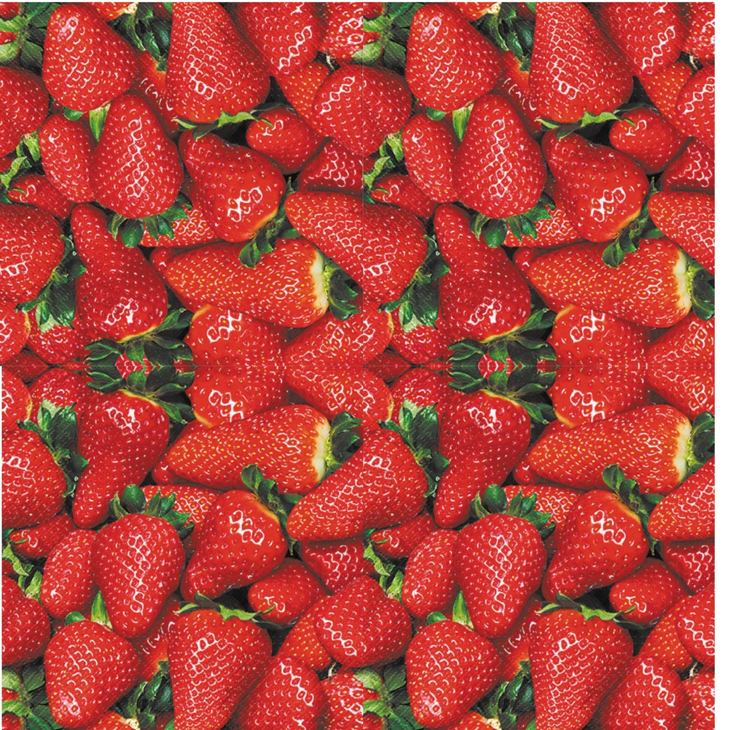 Unique Napkins Fruit Strawberry Decorative Paper Decoupage Napkin #6114