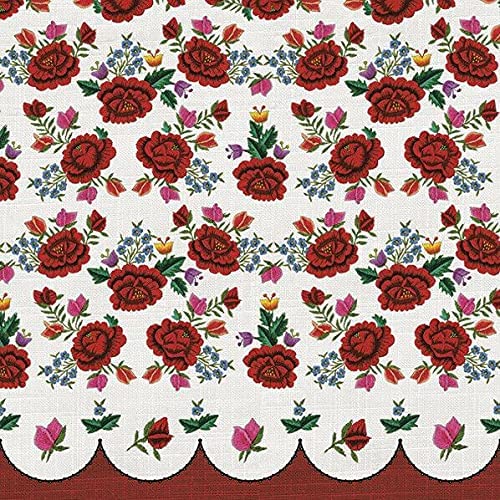 Folk Napkins Decorative Floral Paper Decoupage Napkin #4003