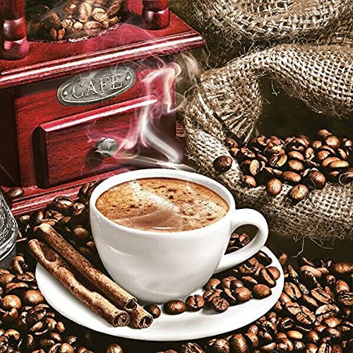 Unique Napkins Coffee Decorative Paper Decoupage Napkin #6044