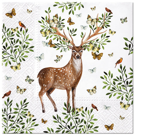 Animal Paper Luncheon Single Napkins #1025