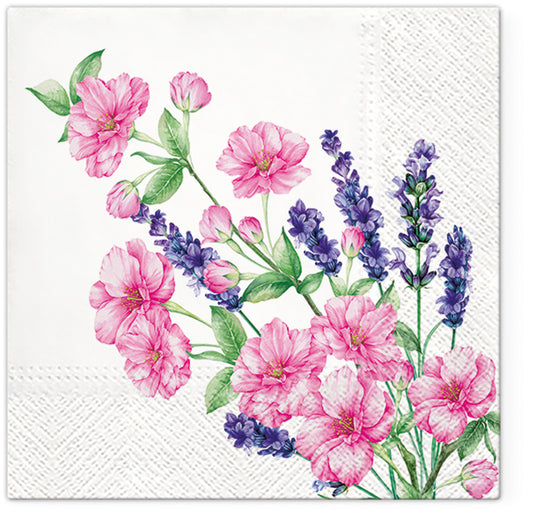 Bouquet Paper Luncheon Napkins 20 Pack #5175